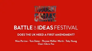 Does the UK need a First Amendment? - Thoughtcrime at the Battle of Ideas 2024