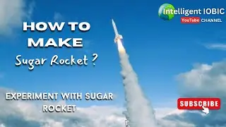 How To Make Sugar Rockets Engine | science experiment | homemade rocket engine