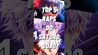 #gojo #jujutsukaisen #anime top 5 raps do satoro gojo