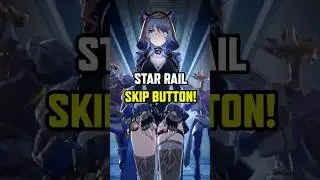 SKIP BUTTON IN HONKAI STARRAIL?! #honkaistarrail #hoyoverse #starrail #hoyovers #hoyo
