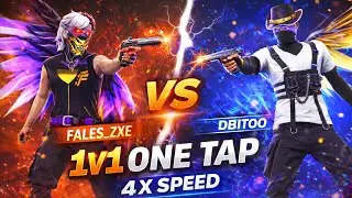 one tap on 1v1 fight 4x speed 