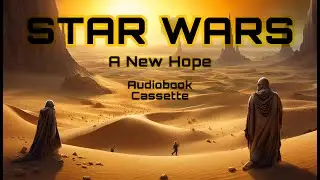 (1/4) STAR WARS: A New Hope Audio Book Cassette: Novelization by George Lucas: Read by Tony Roberts