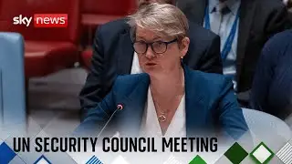 UN Security Council meet to discuss War in Gaza, two-state solution and situation in Middle East