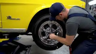 “ASMR Restoration of a 1964 Yellow Ford Mustang