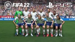 FIFA 22 - United States Vs Germany | Women's National Teams PS5 Gameplay Full HD 1080p60FPS