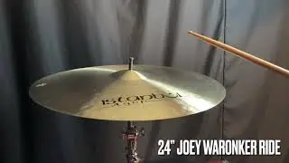 Istanbul Agop 24&rdquo; Joey Waronker Ride
