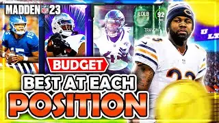 BEST *BUDGET* CARDS AT EACH POSITION (UPDATED) in Madden 23 Ultimate Team