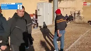 Quart de final Championnat Concours Cheminot Oujda, Triplette Oussoud Berkane VS triplette OCS Safi