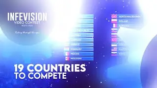 19 countries will compete at the INFEVision Video Contest 2020!
