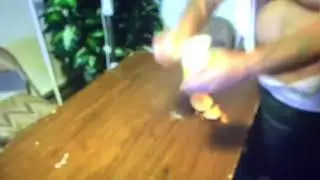 Funny! Fat Guy Ripped Shirts Out And Smashing Potatoes