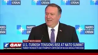 U.S.-Turkish tensions rise at NATO summit