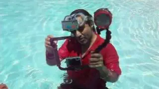 Behind the scenes-Underwater Magic shoot with R.J. Cantu