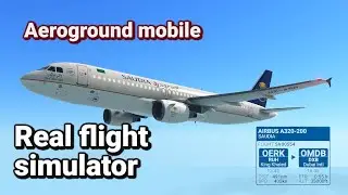 Real flight simulator, OERK to OMDB  #flightsimulator  #flightsim #virtualaviation #simulation
