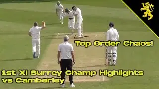 1st XI HIGHLIGHTS! Surrey Championship Div. 2 vs Camberley CC