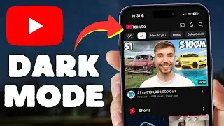 How to ENABLE Dark Mode in YouTube - iPhone & Android