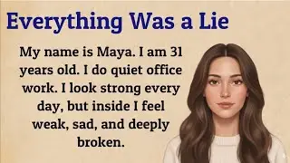 The Truth Broke My Heart | English Story B1&ndash;B2