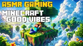 Minecraft ASMR To Fall Asleep | Soft Spoken + Mouse & Keyboard Clicks