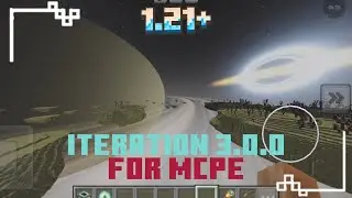 ITERATION 3.0.0 FOR MCPE / BE 1.21+ 2026 (NEWB X REXVOXELS) Tutorial NEW SHADERS