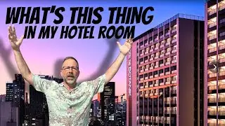 What is this THING in my hotel room?  Ultra modern hotel tour.
