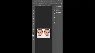 Less than a minute mirror image in Photoshop #shorts