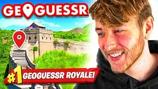 Mijn 1e keer Geoguessr BATTLE ROYALE!