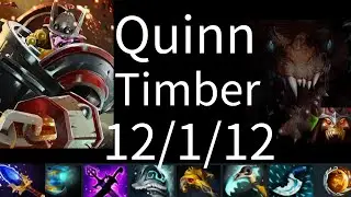 Quinn Timbersaw vs Tusk NP Hoodwink Riki Magnus - GG vs Liquid g1 Lima Major dota2