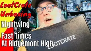 Loot crate Unboxing - Nightwing, Fast Times At Ridgemont High.