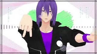 【MMD黒バス】センシティブ・ゴースト【紫原/自作モデル】