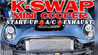 Kseries Mini-Cooper START UP🔥A/C🔥SHIFTER🔥EXHAUST