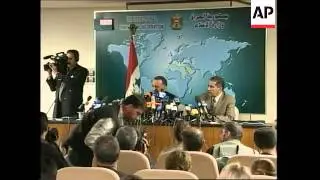EDIT Amin says Iraq stil studying UN order on missiles, briefing