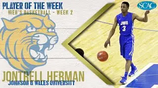 Jontrell Herman, Johnson & Wales (Denver), Men's Basketball Player of the Week (Week Two)