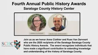 SCHC 2025 Fourth Annual Public History Awards