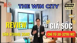 The Win City | Căn hộ Giá rẻ khu Tây TP.HCM | Review căn Studio 35m2 Full nội thất - Giá chỉ 30tr/m2