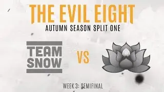 SNOW Avalanche vs Rising Lotus - Semifinal | Week 3 of Split 1 - Evil Eight Autumn 2016