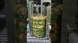 automatic coil strapping machine for tyre，hose, pipe