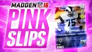 98 DEACON JONES PINK SLIPS WAGER GAME on MADDEN 16 ULTIMATE TEAM! OMFG! AMARI COOPER IS A MONSTER!