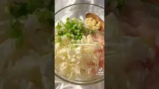 masak aeshetic versi gyoza