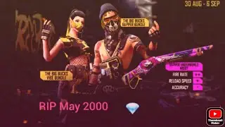 FREE FIRE NEW EVENT | RAPPER UNDERWORLD -M1887 | NEW RAPPER BUNDUL,