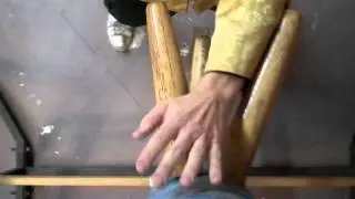 Secrets of Ip Man 4th Section Top View of The Wooden Dummy