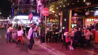 Ostro Sapporo Night Party Scenses Phnom Penh Night Life's Street 136
