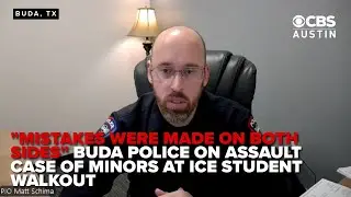 FULL INTERVIEW: Buda Police seek unedited video of brawl between Kyle man and minors after protest