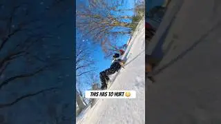 Would you try this? 🥶 #youtube #snow #funnyvideo #shorts #fyp