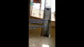 High-Energy Ultrasound Well Cleaning - LifeTech on site. Explanatory Video
