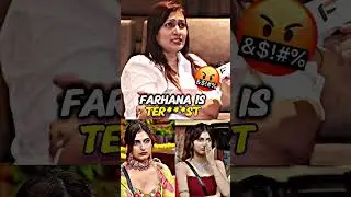 Told about Farhana 😱🧠📈#farhanabhatt #biggboss #biggboss19  #salmankhan #abhishekbajaj #bb19
