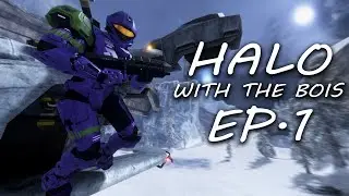 Halo with the Bois .1 // HE JUMPED! 😂😂😂