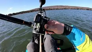Spring Kayak Trolling on Lake Superior for Coho