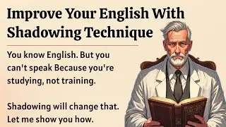 Improve Your English With Shadowing Technique || Learn English With Podcast || Improve Your English✅
