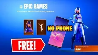 How To Get the GLOW SKIN & LEVITATE EMOTE FREE in Fortnite (Free Glow skin)