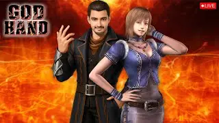 THIS GAME IS SO FUN 🔥 | GOD HAND | LIVE PART 2 #gaming #live #ps2games