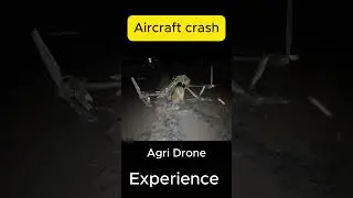 Agricultural drone crash | Agri Drone Experience